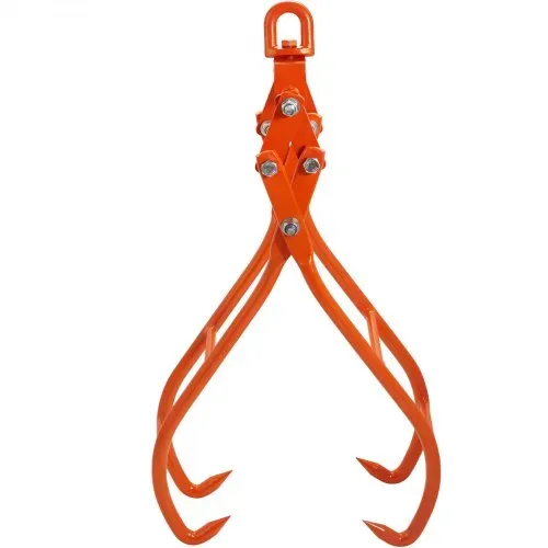 VEVOR Forstzange 1500kg Tragfähigkeit Rückezange Max. Öffnung 934,8mm Holzzange 955x340x263mm Hebezange Holzgreifer Verladezange Schleppzange Holzpackzange für Traktoren Lastkraftwagen Gabelstaplern – Bild 9