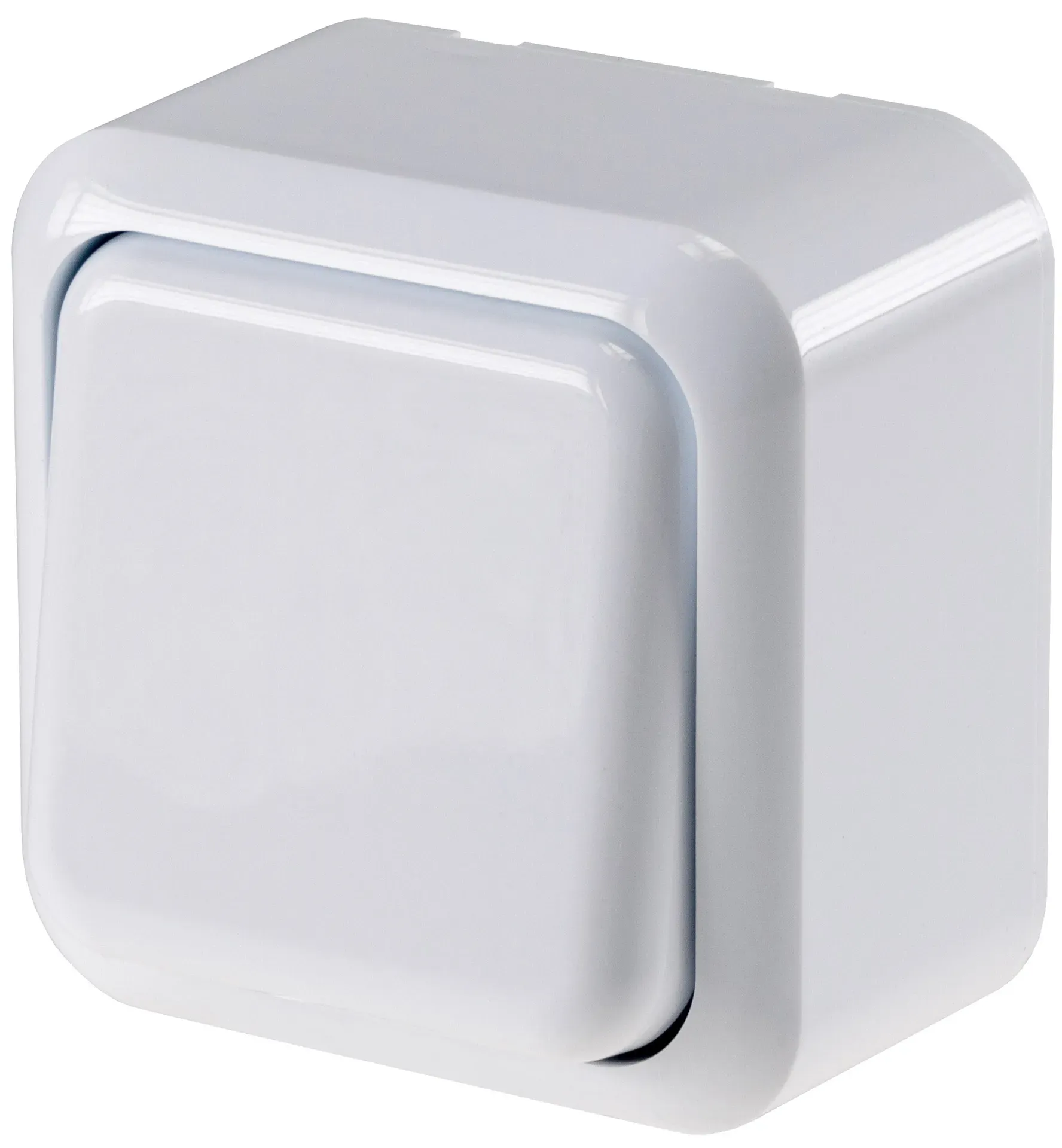 FASKO Wechsel-Schalter, AP, Weiß 250V~/ 10A, Aufputz, Schraubanschluss FASKO Wechsel-Schalter, AP, Weiß 250V~/ 10A, Aufputz, Schraubanschluss