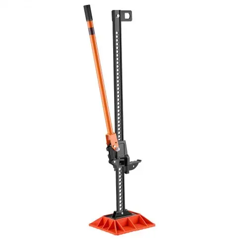 VEVOR Farm Wagenheber Offroad mit Sockel High Lift Farm Jack (3,18 t) Offroad-Nutzwagenheber, Stoßstangenheber Hochleistungshebebühnen mit 130,1–1380 mm Hubbereich für Traktor Lkw SUV – Bild 8