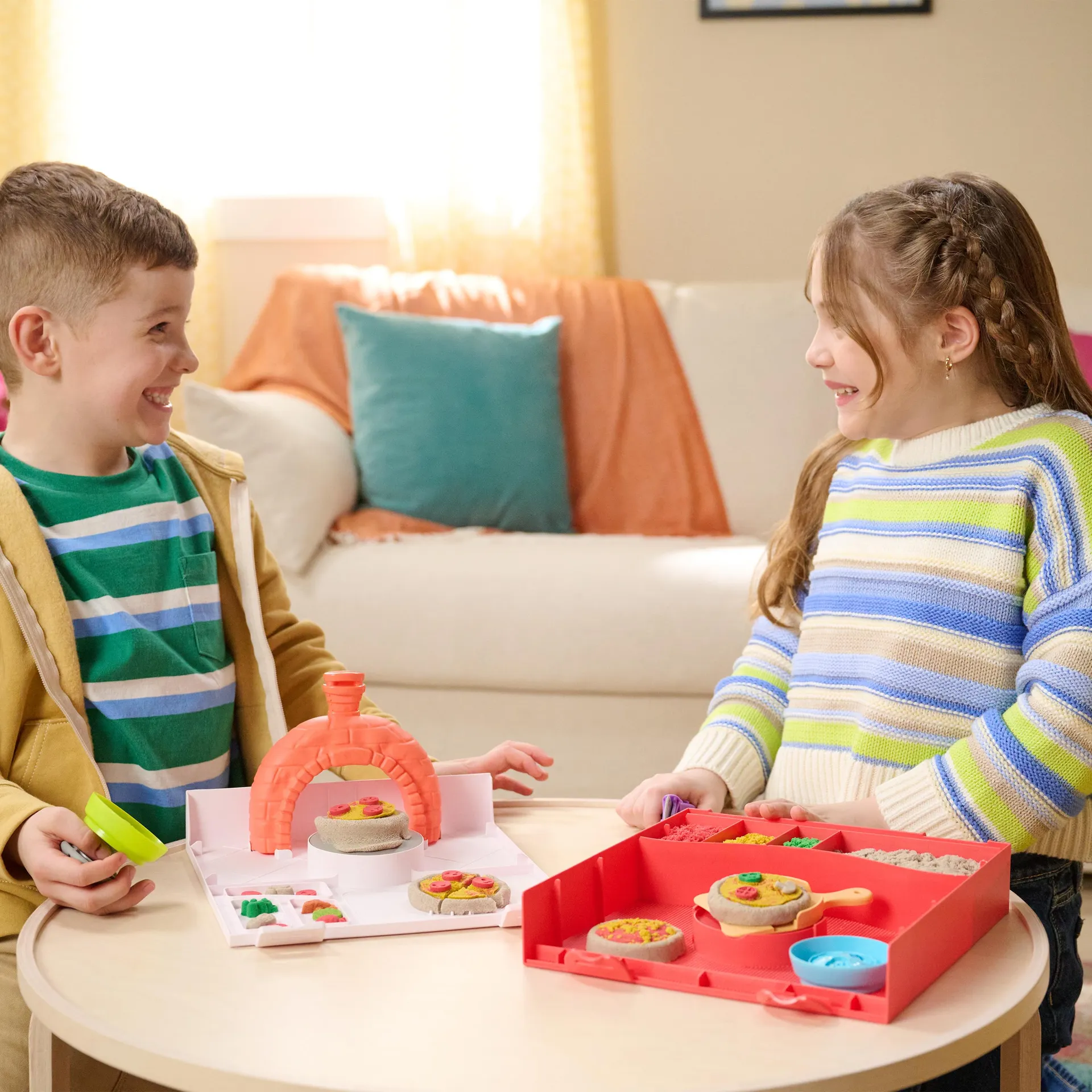 Kinetic Sand Squish Pizza Set – Bild 6