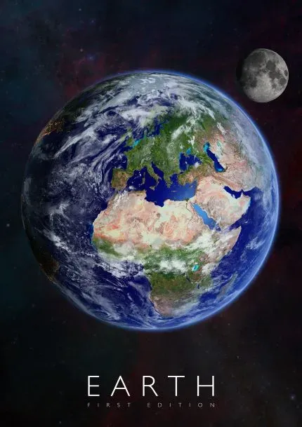 Curiscope MINT Augmented Reality Poster „Erde – Europa-Afrika“ / „Earth“ Curiscope MINT Augmented Reality Poster „Erde – Europa-Afrika“ / „Earth“