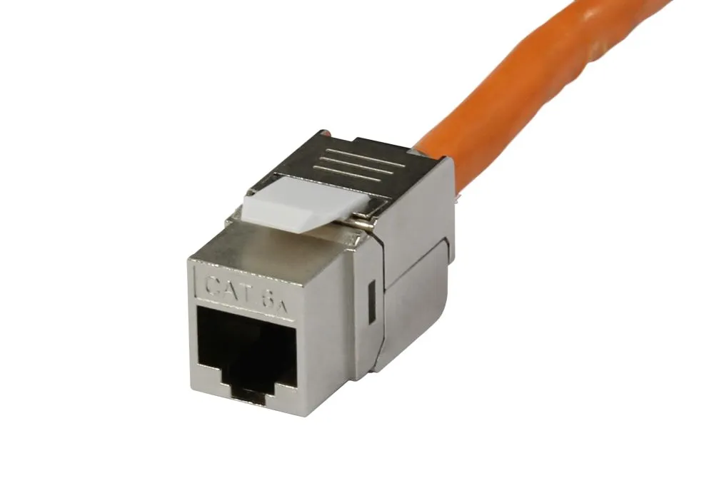 Keystone, Modul, TP-Buchse(RJ45), CAT6A, 500MHz, Slim-line/Komponent getestet, Synergy 21, – Bild 8