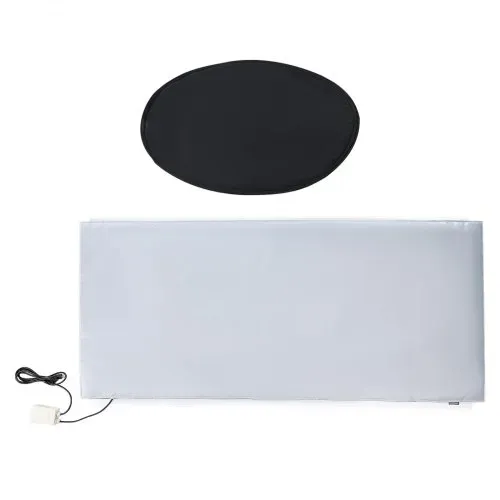 VEVOR 208L Fassheizung 1300W -17,78-62,78°C Einstellbar unabhängiges Thermostat – Bild 10
