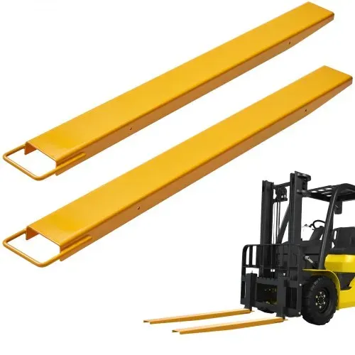 VEVOR 2er-Set Gabelverlängerungen 1520 mm Zinkenverlängerung 1,815 Tonnen Tragfähigkeit Gabelzinken Q235 Kohlenstoffstahl einteiliges Design Palettengabelverlängerung Kompatibel mit 106 mm Gabeln VEVOR 2er-Set Gabelverlängerungen 1520 mm Zinkenverlängerung 1,815 Tonnen Tragfähigkeit Gabelzinken Q235 Kohlenstoffstahl einteiliges Design Palettengabelverlängerung Kompatibel mit 106 mm Gabeln