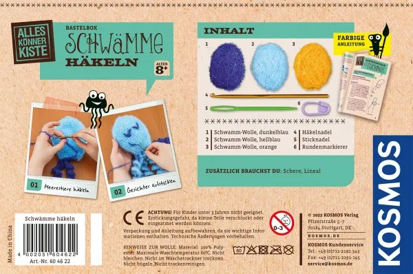 Kosmos Schwämme häkeln – Bild 2