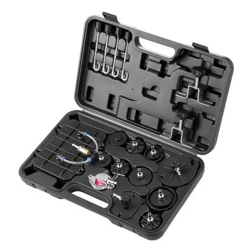 VEVOR Brake Master Entlüfterset 12-tlg. professionelles Bremsentlüfter-Adapterset mit komplettem Set und Griff, langlebiger Bremsentlüfteradapter zum Befüllen der Bremsflüssigkeit – Bild 9