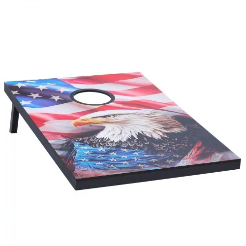 VEVOR Cornhole Spiel Set (920 x 600 x 241 mm) Cornhole-Spielbretter, tragbares Wurfbrett aus MDF-Holz, Cornhole-Spiel für Erwachsene, inkl. 8 Sitzsäcken & Tragetasche, für Garten Hinterhof Strand – Bild 8