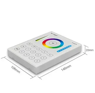 MiBoxer B8 LED Fernbedienung Smart Panel RGB-WW (RGB-CCT) 8 Zonen – Bild 3