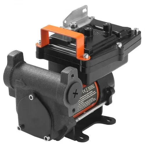 VEVOR Dieselpumpe, 12 V DC, 15 GPM, 1/4 PS, tragbare elektrische Kraftstoffpumpe mit automatischer Abschaltung der Pistole, Einlass- & Auslassschlauch für Benzin, Diesel, Kerosin, Methanol-Mischungen – Bild 10