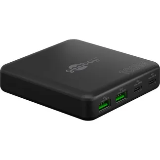 USB-C Multiport-Tischladegerät, PD, GaN, 100 Watt USB-C Multiport-Tischladegerät, PD, GaN, 100 Watt