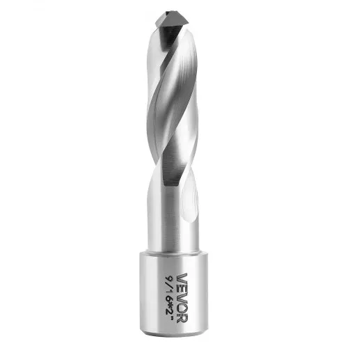 VEVOR HSS-Kernbohrer Weldon-Schaft 6-tlg. Magnetbohrer 6,35–14,28 mm Schnittdurchmesser, 6 Bohrer im Kunststoffkoffer, 50,8 mm Schnitttiefe, Ideal für Magnetbohrmaschinen, Stahl, Aluminium, Kupfer – Bild 9
