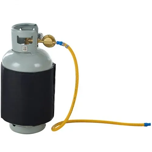 VEVOR isolierter Gasflaschenwärmer im Bandstil, passend für 40 lbs Gastanks, 120 W Propanheizung, fester interner Thermostat, max. Temperatur 90 ℉, strapazierfähiges wasserdichtes Oxford-Gewebe, CE-geprüft – Bild 8
