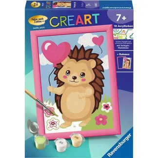 CreArt – Herziger Igel, Malen CreArt – Herziger Igel, Malen