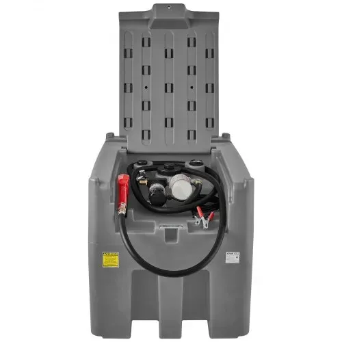 VEVOR Tragbarer Dieseltank 439,11 L Mobile Tankanlage Grau Dieseltankstelle 140 W Tankstation Dieseltank 2600 U/min Transporttank 12 V DC – Bild 9
