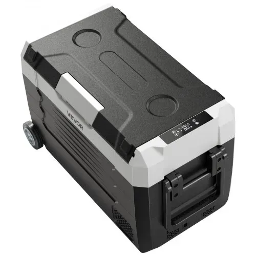VEVOR Kompressor Kühlbox 12/24 V DC 100–240 V AC, Autokühlschrank 35 L mit App-Steuerung & Rädern & 2 Temperaturzonen (-20 °C bis 20 °C), Tragbarer Kühlschrank für Wohnmobile Boote Camping Angeln – Bild 8