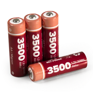 Mignon-Akku McPower 1,2V, 3500, NiMH, Typ AA, 4er-Pack Mignon-Akku McPower 1,2V, 3500, NiMH, Typ AA, 4er-Pack