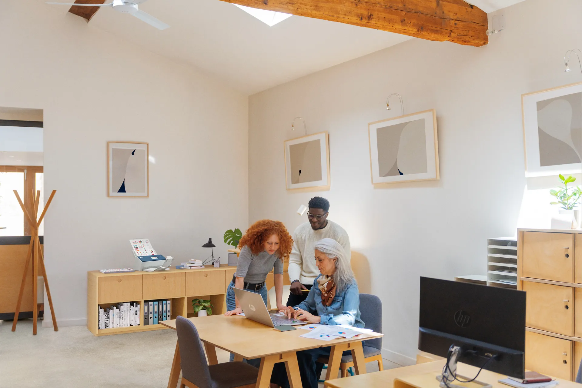 HP ScanJet Enterprise Flow N9000 sn1 Scanner mit Vorlageneinzug 600 x 600 DPI A3 Blau, Weiß – Bild 3