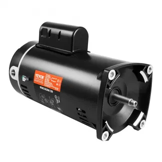 VEVOR 2 PS Pool-Pumpenmotor, 56Y Rahmen, 230V (7,8 Ampere) 3450 U/min, 60Hz, 1,3 Betriebsfaktor, 50μF/250V Kondensator, Linksdrehung Vierkantflansch Ersatzmotor VEVOR 2 PS Pool-Pumpenmotor, 56Y Rahmen, 230V (7,8 Ampere) 3450 U/min, 60Hz, 1,3 Betriebsfaktor, 50μF/250V Kondensator, Linksdrehung Vierkantflansch Ersatzmotor