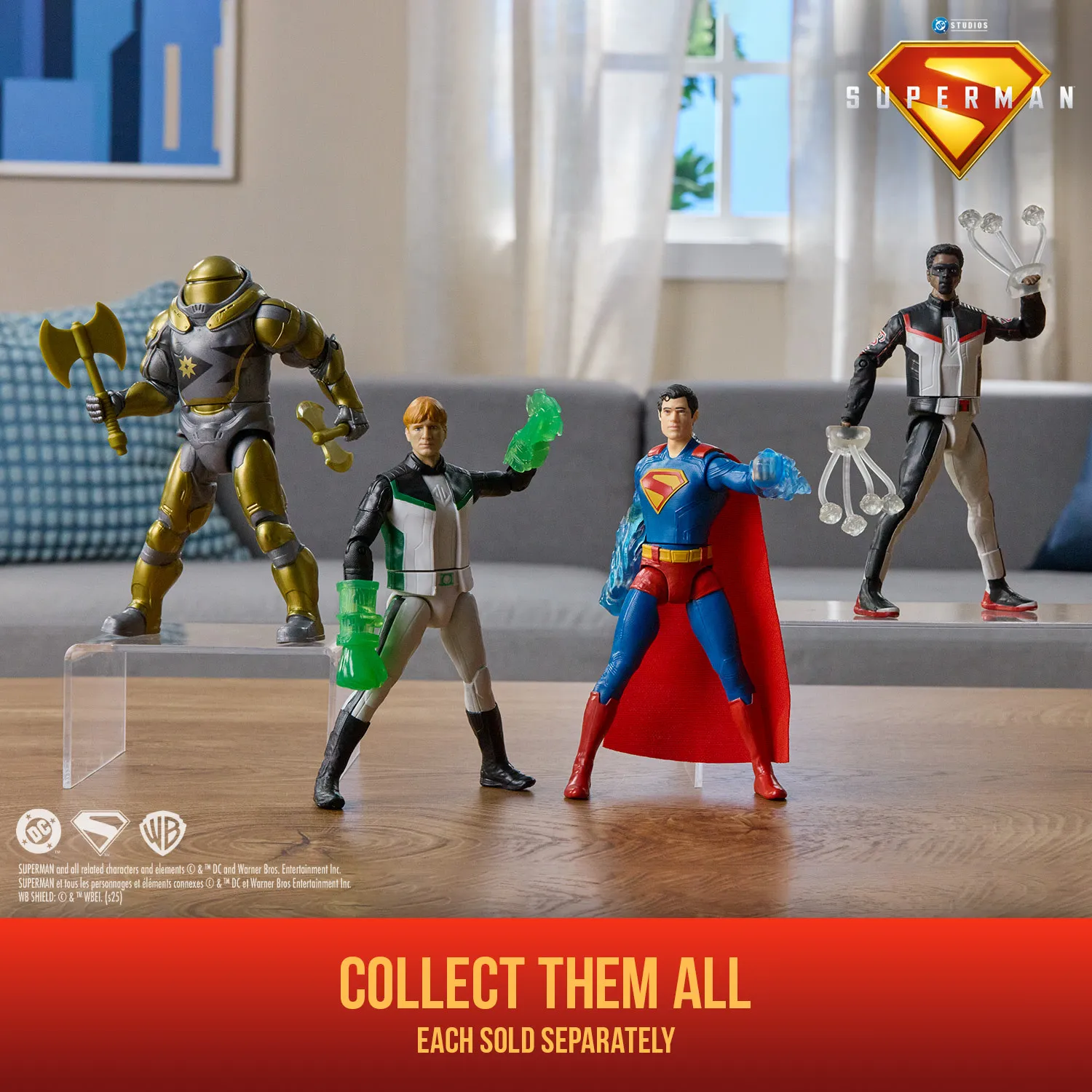 DC Comics Superman - 15cm The Hammer Deluxe Action-Figur – Bild 6