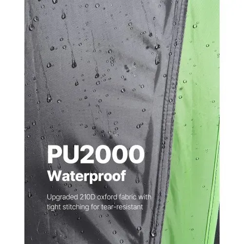 VEVOR Lkw Zelt Campingzelt Sonnenschutz für 2439-2499 mm große Lkw-Ladeflächen, wasserdichtes Truck-Zelt mit erweiterbarer Markise & Regendach & Aufbewahrungstasche, Sonnenschutz zum Camping – Bild 4
