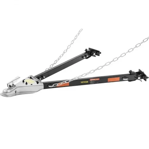 VEVOR Anhängerkupplung, 2495 kg pulverbeschichtete, Universal-Anhängerkupplung aus legiertem Stahl, Kupplung passend für 2-Zoll-Kugelkupplung, 39,4-Zoll-Öffnungsbreite, für Wohnmobil-PKW-Anhänger-LKW – Bild 10
