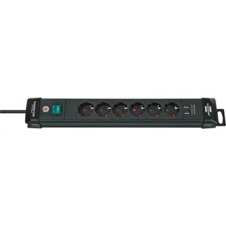 Premium-Line Steckdosenleiste 6-fach Premium-Line Steckdosenleiste 6-fach