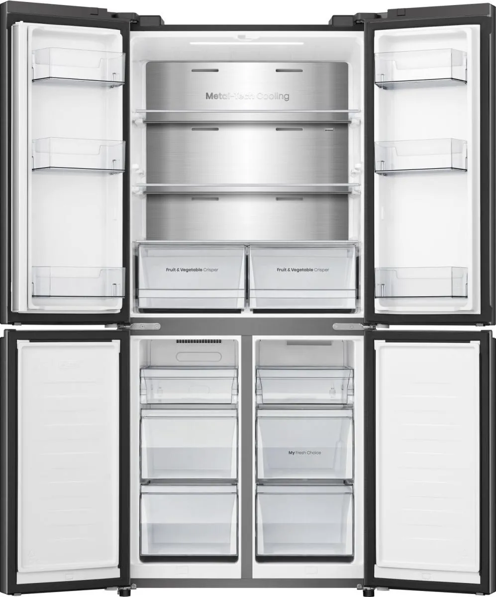 Hisense Kühlschrank mit Cross Door Design RQ5P470SAFD ČR – Bild 6