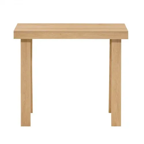 VEVOR Konsolentisch Eingangtisch hinter dem Sofa (91,5 x 30,5 x 81 cm / L x B x H), rechteckiger Beistelltisch aus Mehrschichtplatte für Flur Schlafzimmer Wohnzimmer Foyer, Flurtisch Naturholz modern – Bild 9