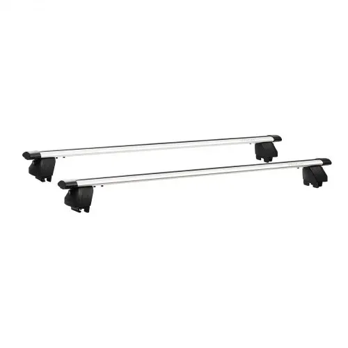 VEVOR 2 x Dachgepäckträger Querträger 75 kg Tragkraft, Abschließbare Dachträger für PKW SUV, Passend für Erhöhte & Bündige Dachreling, 180-1035 mm Relingabstand, für Dachbox Kanu Fahrrad Transportkorb – Bild 8