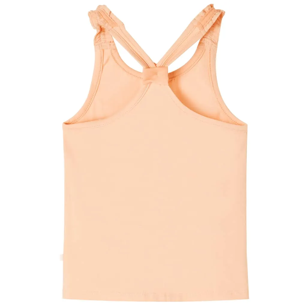 vidaXL Kinder-Tanktop Hellorange 104 – Bild 2