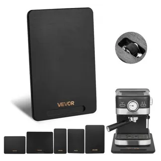 VEVOR Gleitbrett, 356×241 mm, Brett mit Gummirädern und hohlem Griff, leicht zu reinigen, Slider-Brett, Geräte-Rollbrett, leicht bewegliche Unterlage für Kaffeemaschine, Küchenmaschine, schwarz VEVOR Gleitbrett, 356×241 mm, Brett mit Gummirädern und hohlem Griff, leicht zu reinigen, Slider-Brett, Geräte-Rollbrett, leicht bewegliche Unterlage für Kaffeemaschine, Küchenmaschine, schwarz