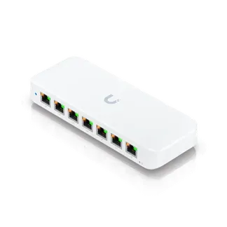 Ubiquiti Switch full managed Layer2 8 Port • 8x GbE • PoE Budget 202W • 7x PoE at • 1x PoE bt In • Desktop • Lüfterlos • UniFi • USW-Ultra-210W Ubiquiti Switch full managed Layer2 8 Port • 8x GbE • PoE Budget 202W • 7x PoE at • 1x PoE bt In • Desktop • Lüfterlos • UniFi • USW-Ultra-210W