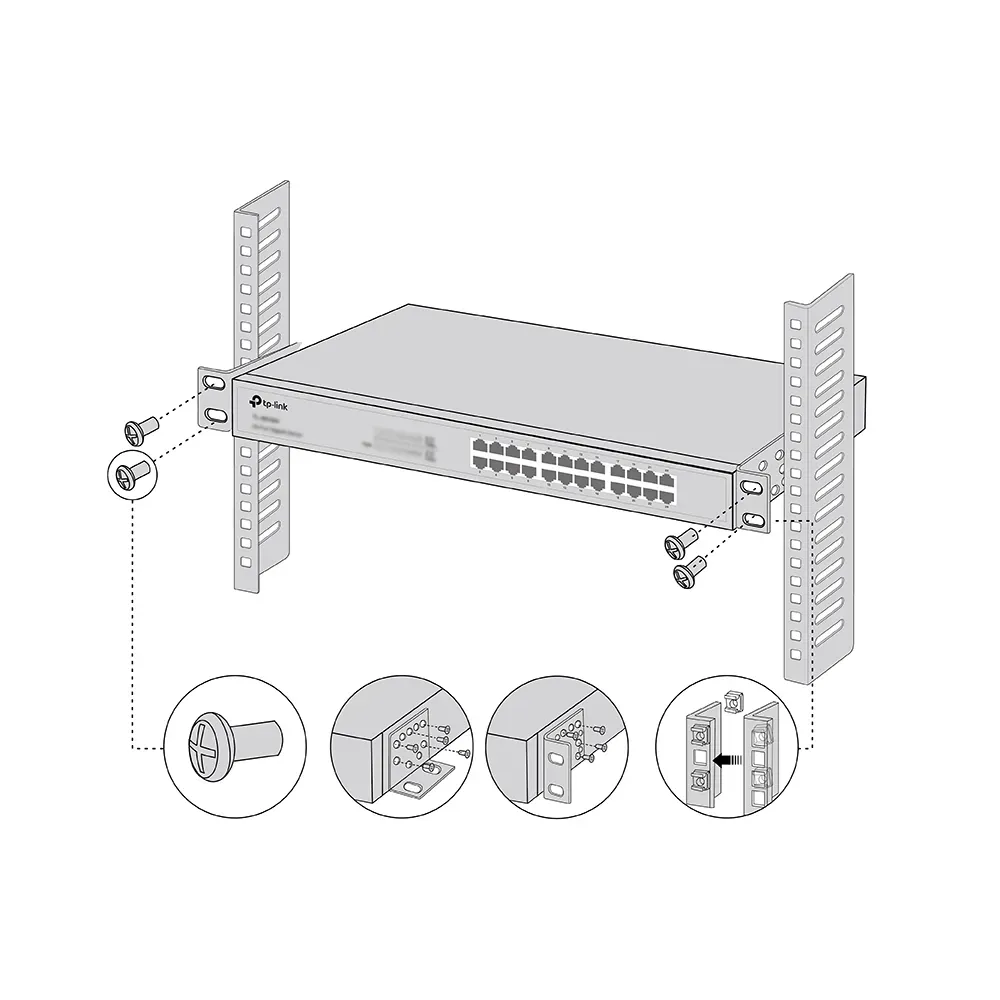 TP-Link - RackMount Kit-19 – Bild 3