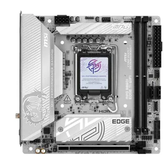 MSI MPG B860I EDGE TI WIFI Motherboard Intel B860 LGA 1851 (Socket V1) mini ITX MSI MPG B860I EDGE TI WIFI Motherboard Intel B860 LGA 1851 (Socket V1) mini ITX