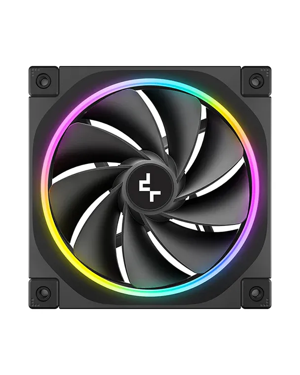 DeepCool FL12R Computergehäuse Ventilator 12 cm Schwarz 1 Stück(e) – Bild 2