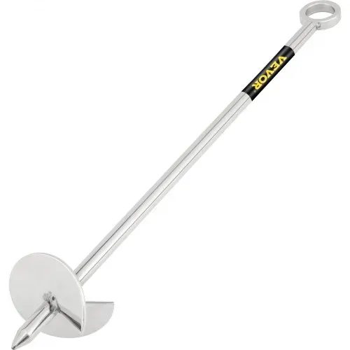 VEVOR Sandanke Bohrer zum Strand und zur Sandbank, 45 cm Schraubanker aus Edelstahl 316 mit Abnehmbarem Griff, Bungee-Leine und Tragetasche, für Jet-Ski-PWC-Pontonkajak – Bild 9
