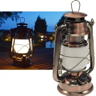 LED Camping Laterne „CT-CL Copper“ ØxH 12×23,5cm, 4x AA, warmweiß, dimmbar LED Camping Laterne „CT-CL Copper“ ØxH 12×23,5cm, 4x AA, warmweiß, dimmbar