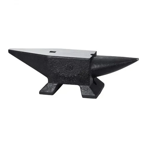 VEVOR 10kg(22lbs) Schmiedeamboss 55HRC Stahl Schmiede Werkzeug 35,3x11,3x16cm Amboss mit einer Arbeitsfläche von 355x110mm Ideal für Metallschmiede Nieten Abflachen Schmieden und Formen von Metall – Bild 10