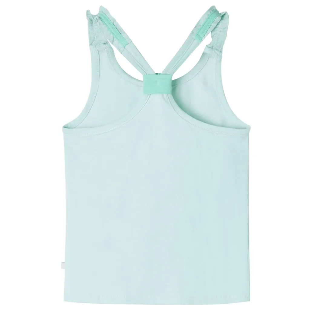 vidaXL Kinder-Tanktop Helles Minzgrün 92 – Bild 2