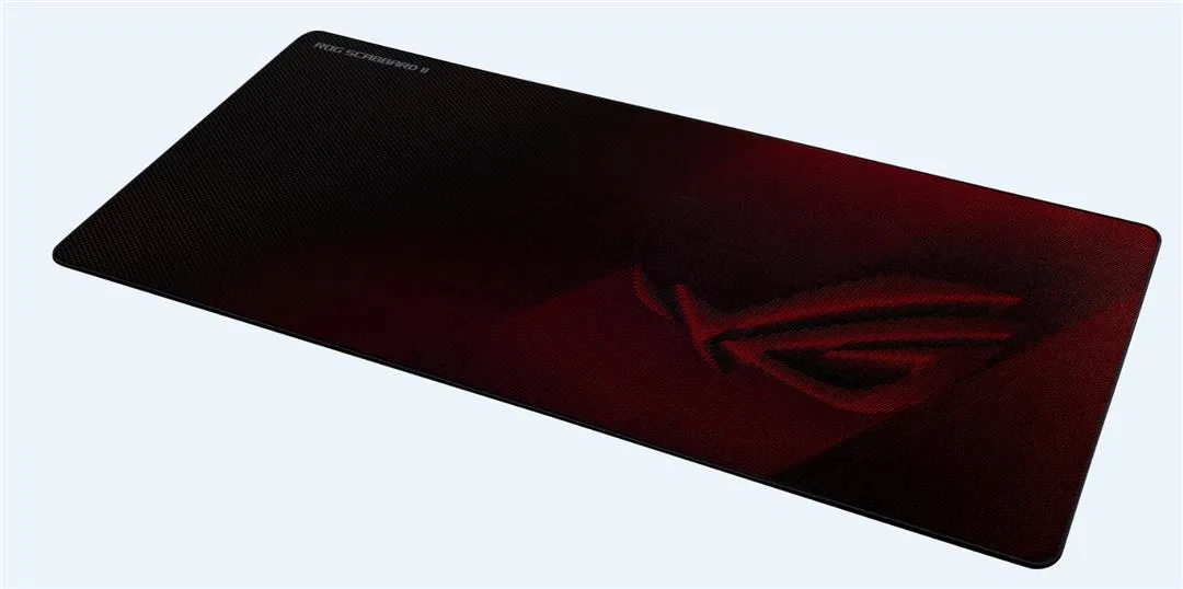 ASUS ROG Strix Scabbard II Gaming-Mauspad Schwarz, Rot – Bild 5