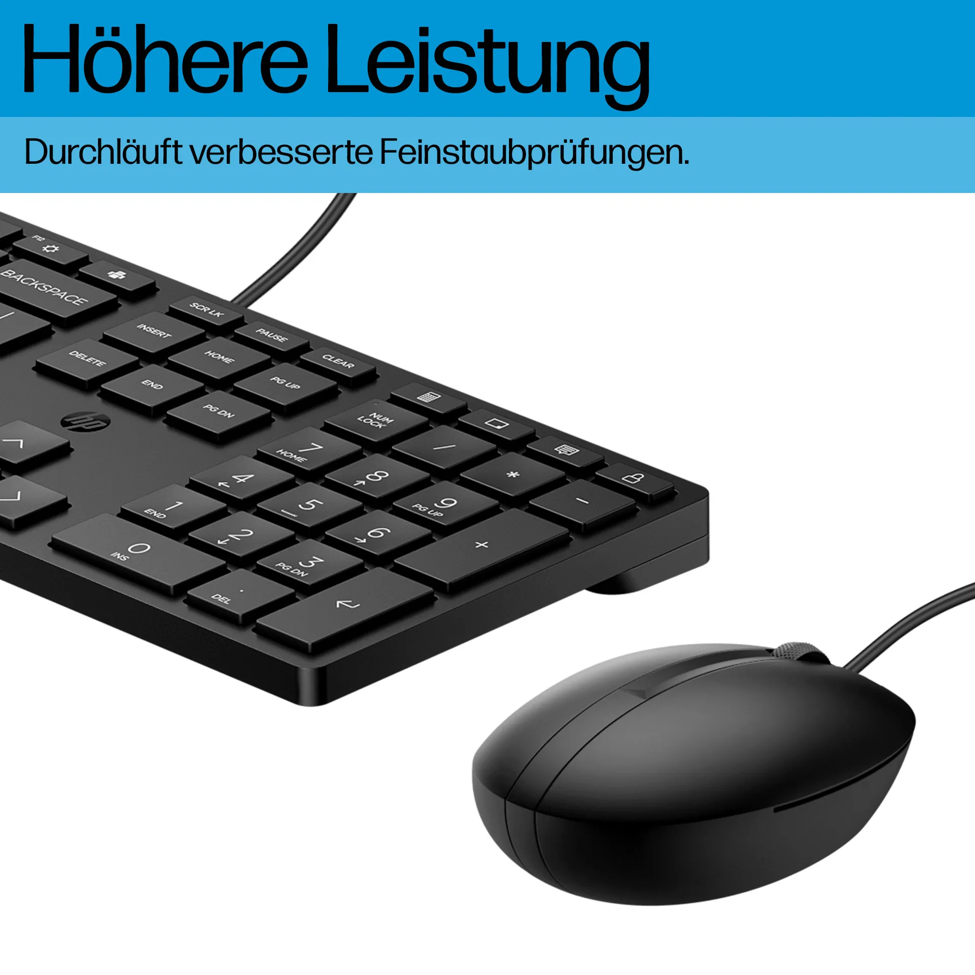 HP Wired Desktop 320MK Maus und Tastatur – Bild 7