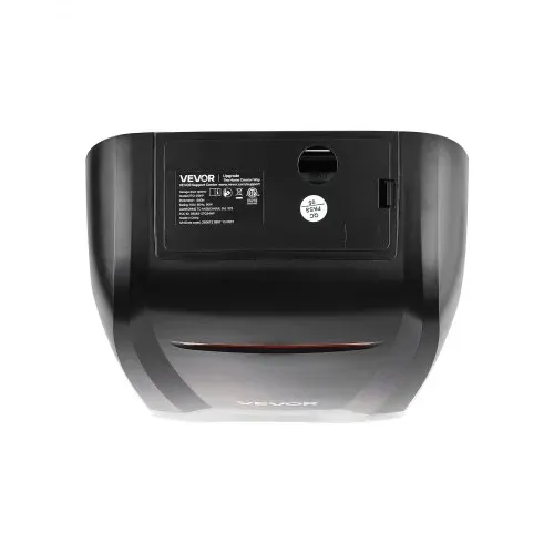 VEVOR Garagentorantrieb 800 N Garagentoröffner Ultraleiser Riemenantrieb, für Private Garagen, 4-tlg. Schienensystem, 2 Handsender & LED-Beleuchtung, Ein-Tasten-Bedienung im Fahrzeug, Schwarz & Weiß – Bild 9