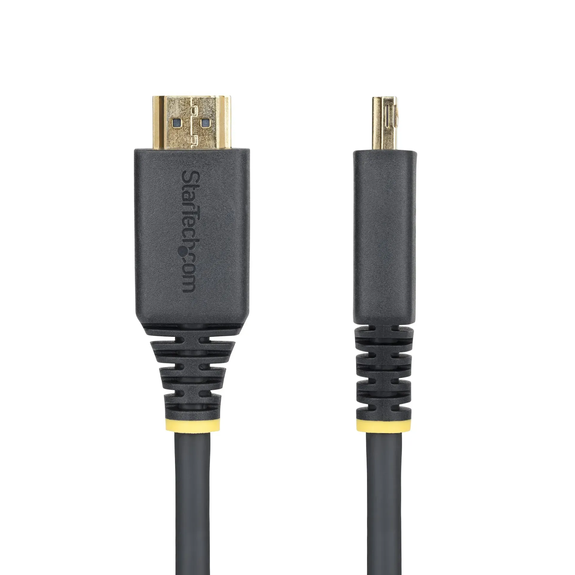 StarTech.com 50cm High Speed HDMI Kabel mit Griffsteckern, 4K 60Hz / 1440p 144Hz, HDR10 / HDCP 2.2 / ARC, 18Gbps, UHD HDMI Arc Kabel für TV / Monitor, TPE-Mantel – Bild 3