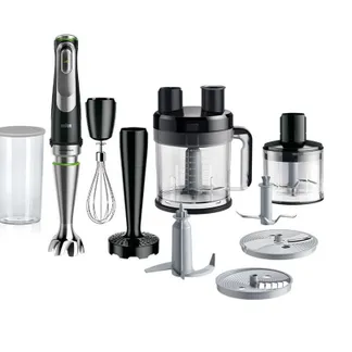 Braun MultiQuick 9 MQ 9187XLI 0,6 l Pürierstab 1200 W Schwarz, Edelstahl Braun MultiQuick 9 MQ 9187XLI 0,6 l Pürierstab 1200 W Schwarz, Edelstahl