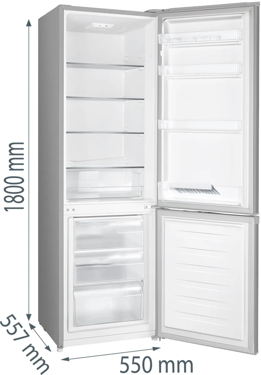 Gorenje Kühl /Gefrierschrank RK4182PS4 SI – Bild 4