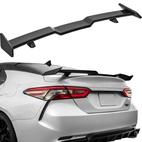 VEVOR GT Wing Autospoiler, 57,9 Zoll Spoiler, Kompatibel mit 2018-2023 Camry, Hochfestes ABS-Material, Einbrennlackierung, Auto Heckspoilerflügel, Rennspoiler für Autos, Schwarz glänzend VEVOR GT Wing Autospoiler, 57,9 Zoll Spoiler, Kompatibel mit 2018-2023 Camry, Hochfestes ABS-Material, Einbrennlackierung, Auto Heckspoilerflügel, Rennspoiler für Autos, Schwarz glänzend