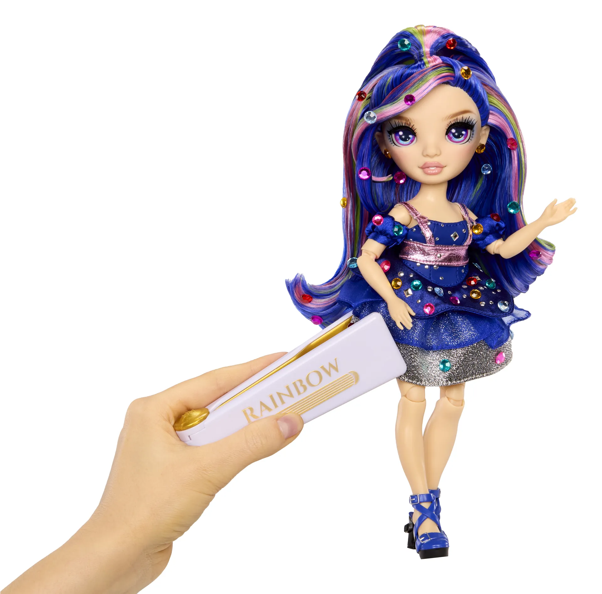 Rainbow High Be Dazzling Fashion Dolls- Genevieve Bleue (Blue) – Bild 4