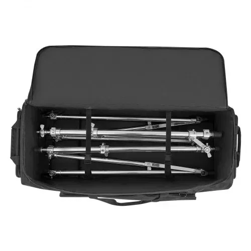 VEVOR Schlagzeugtasche, Drummer Hardware Bag, 1020x470x330 mm, mit verstellbaren Schulterriemen, Rollen & 4 Außentaschen, wasserabweisend & gepolstert, sicherer Transport von Equipment & Instrumente – Bild 8