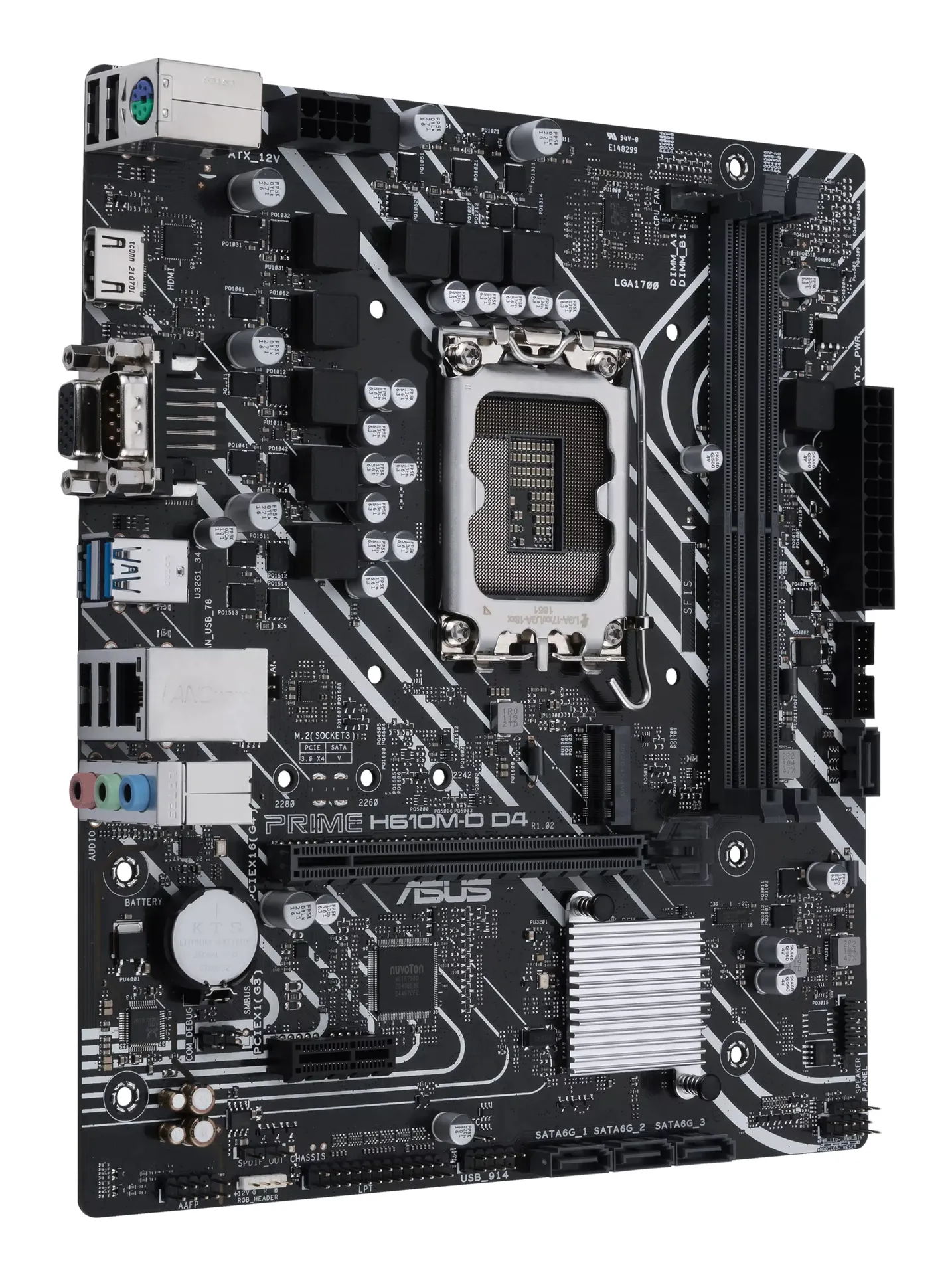 ASUS PRIME H610M-D D4 Intel H610 LGA 1700 micro ATX – Bild 3