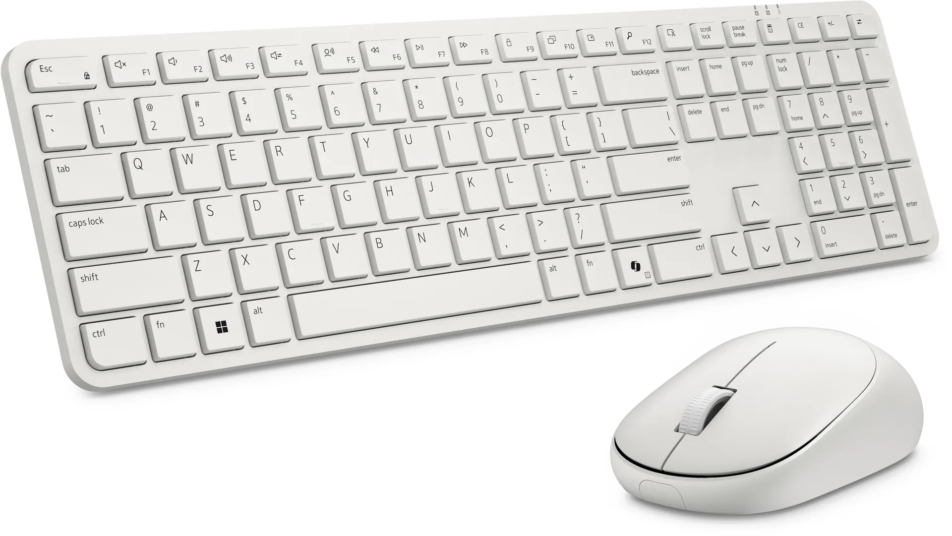 DELL Pro 5 KM526 Tastatur Maus enthalten Heimbüro RF Wireless QWERTZ Deutsch Weiß – Bild 2